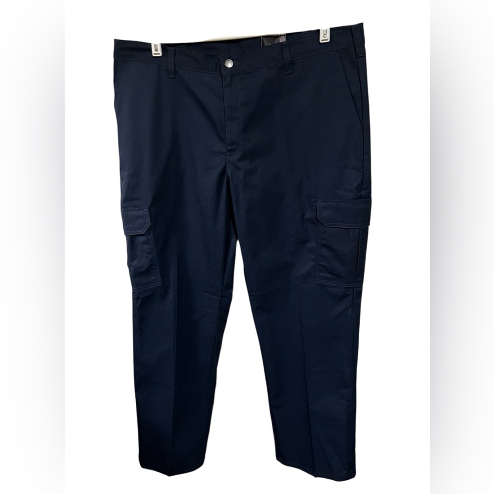 NWT Dickies Blue Industrial Cargo Pants Sz 38X30